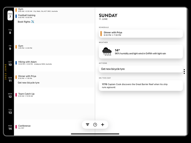 Timepage: Calendar Planner Screenshot