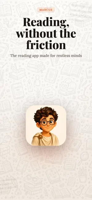 Marcus: Book & Reading Tracker screenshot 1