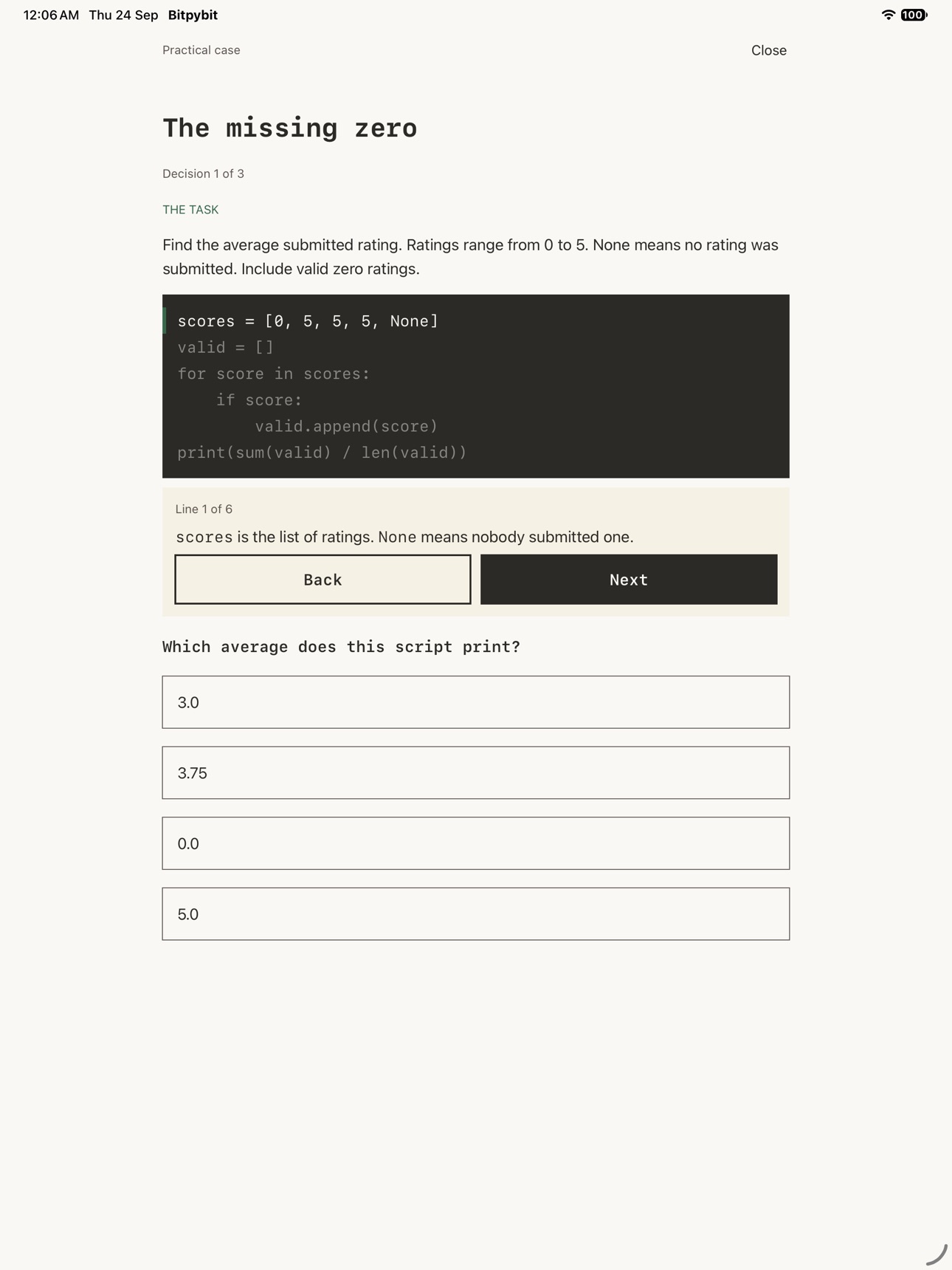 Screenshot 6 of Bitpybit: Python for Data