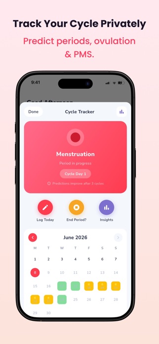 Habit Tracker : Period & Cycle Screenshot 3 of 7