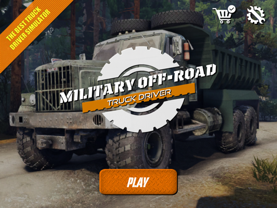 Military Offroad Truck Driverのおすすめ画像1