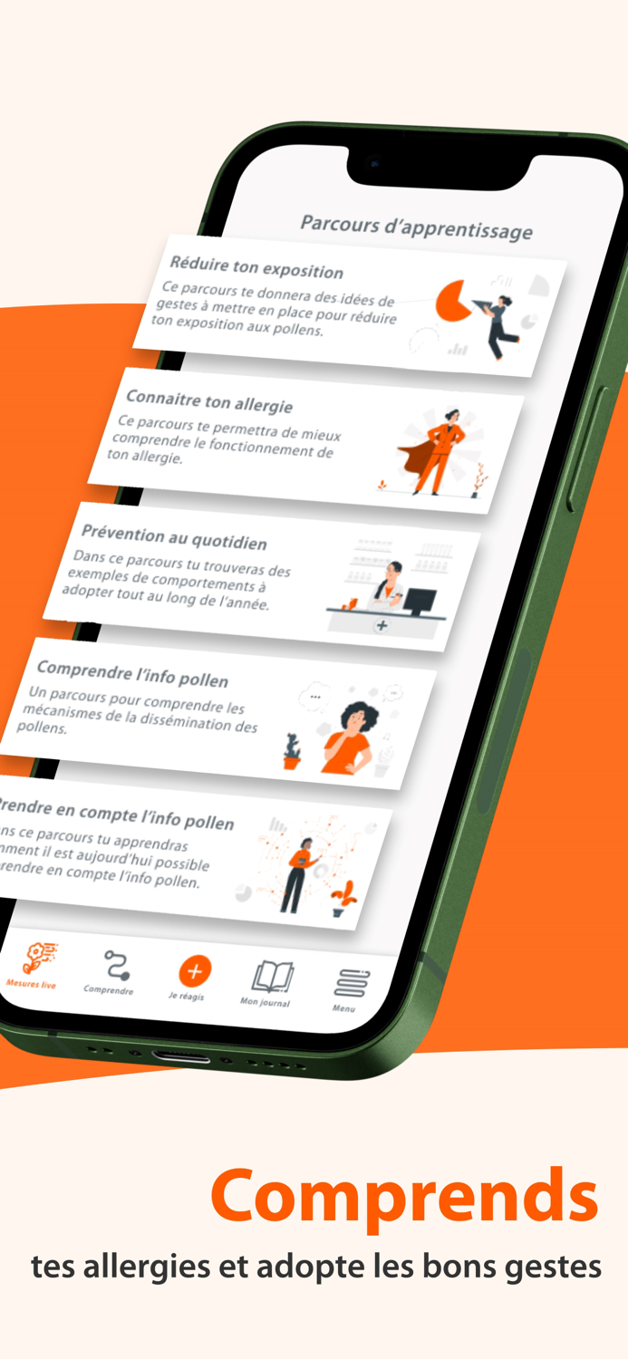 Live Pollen Mesures - Alertes