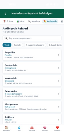 NeoNatologyApp Screenshot 9 of 10