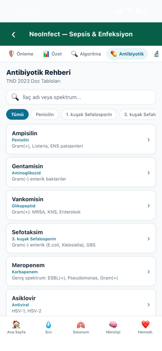 NeoNatologyApp Screenshot 9 of 10