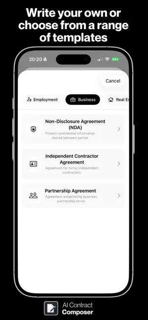 Contract Composer AI Assistant screenshot 4