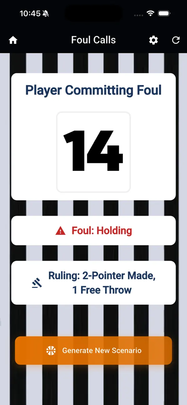 Screenshot #3 pour Basketball Ref Practice Pro