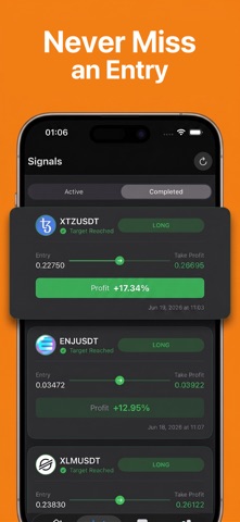 Crypto Signals AI: Trading Bot Screenshot 2 of 5