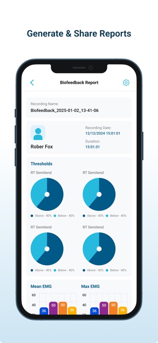 Noraxon Biofeedback Screenshot 5 of 6