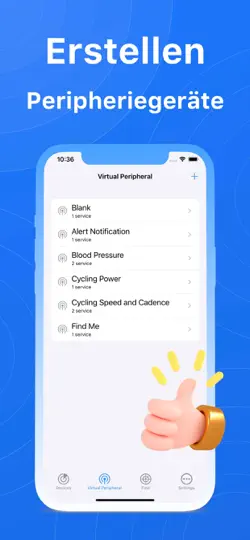 Screenshot von BlueTools Bluetooth Assistant auf dem iPhone 6