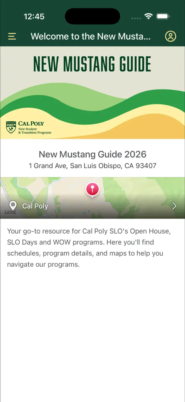 Screenshot #2 pour Cal Poly Orientation