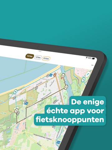 Fietsknooppunt iPad screenshot 2