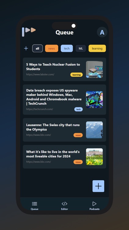 Tipp - Personalized Podcasts