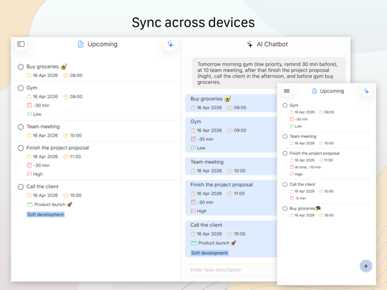 AssistMe: AI To Do List iPad screenshot