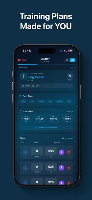 GymBro - Ultimate Gym App screenshot 3