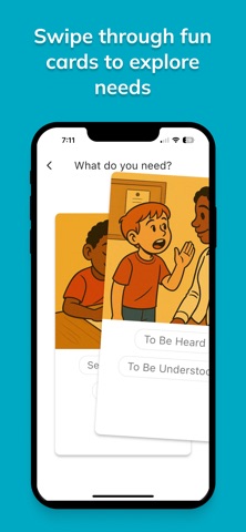 Feelings & Needs: Kids Edition iPhone screenshot