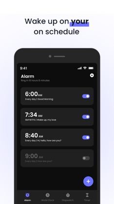 Clock : Alarm Clock & Timer screenshot 1