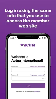 aetna international iphone screenshot 3