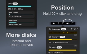 Stats Panel - System Monitor screenshot