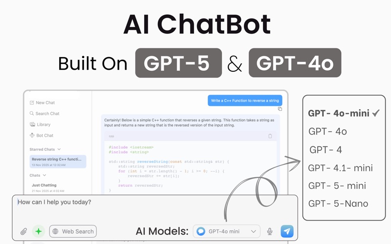 AI Chatbot; Ask Chat Assistant app screenshot