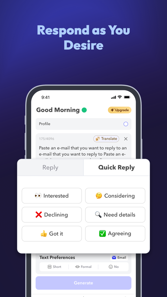 #6. AI Email Generator: Xemail (iOS) Podle: Lighter Life Limited