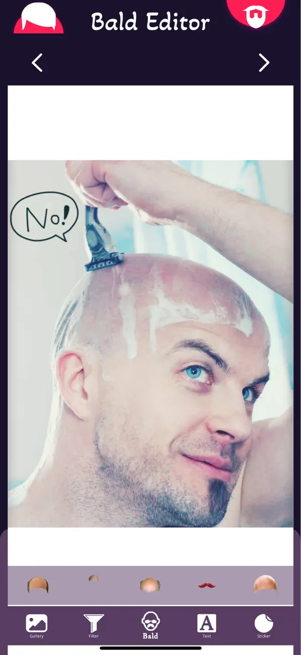 Screenshot #3 pour Bald Editor Cam - BaldCraft