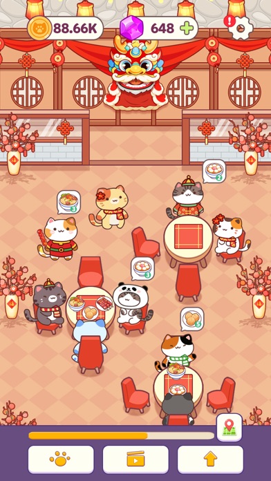 Cat Cooking Bar - Food games Screenshot