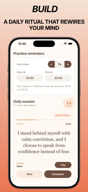 Affirma - Voiced Affirmations screenshot 3