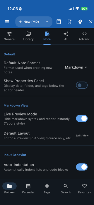 QuickNote - Text Library Screenshot 8 of 8