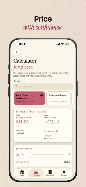 Receitório: Bakery Costing screenshot 3