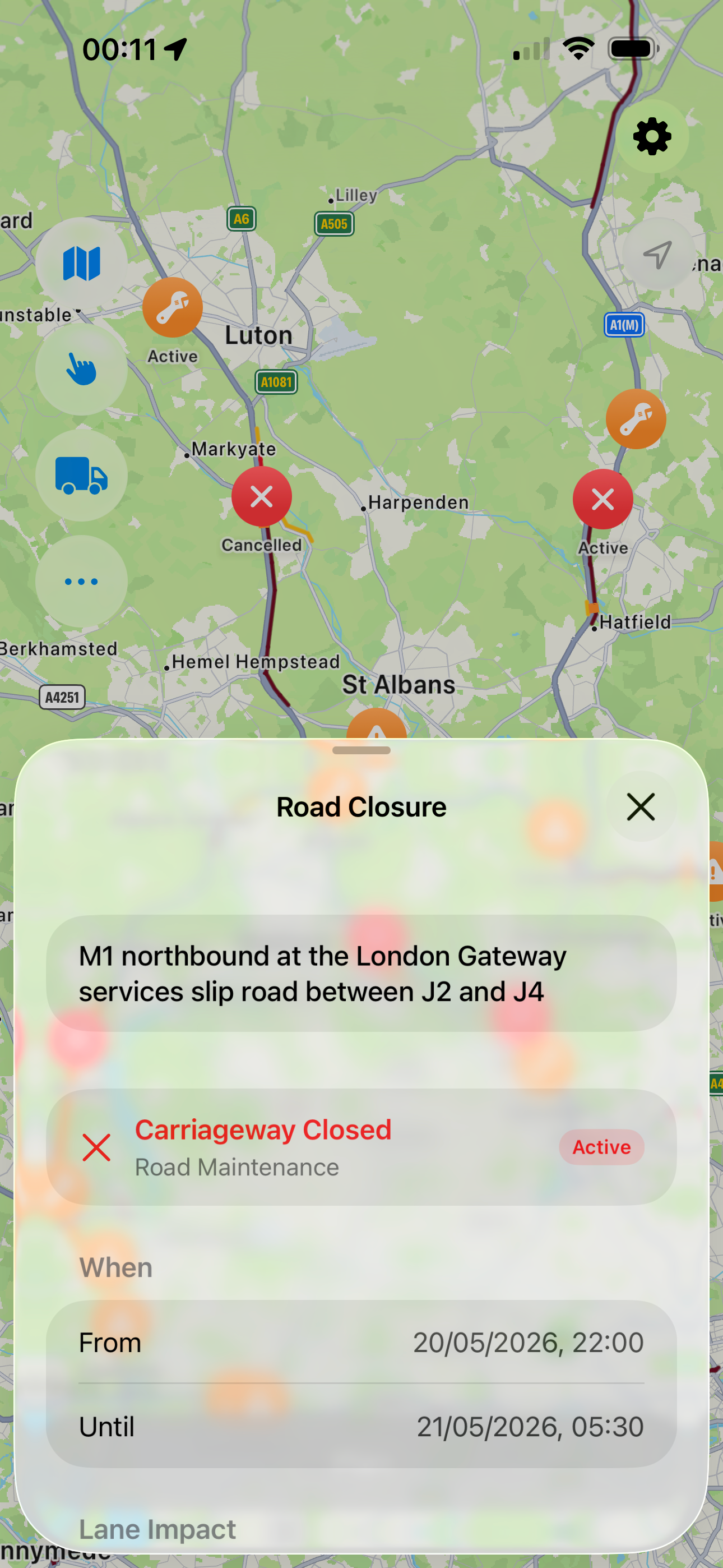 Michael: HGV Nav screenshot 8