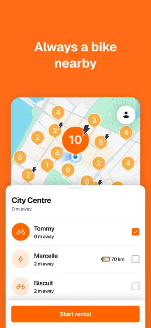 Donkey Republic – Bike sharing screenshot 2