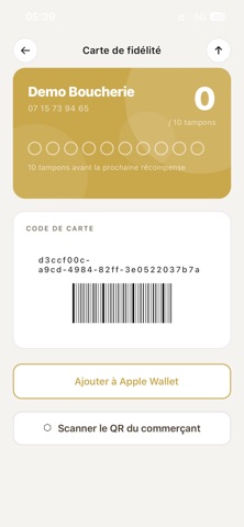 FidelyCards iPhone screenshot