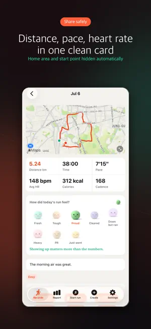 RunStamp: Running Poster screenshot 4