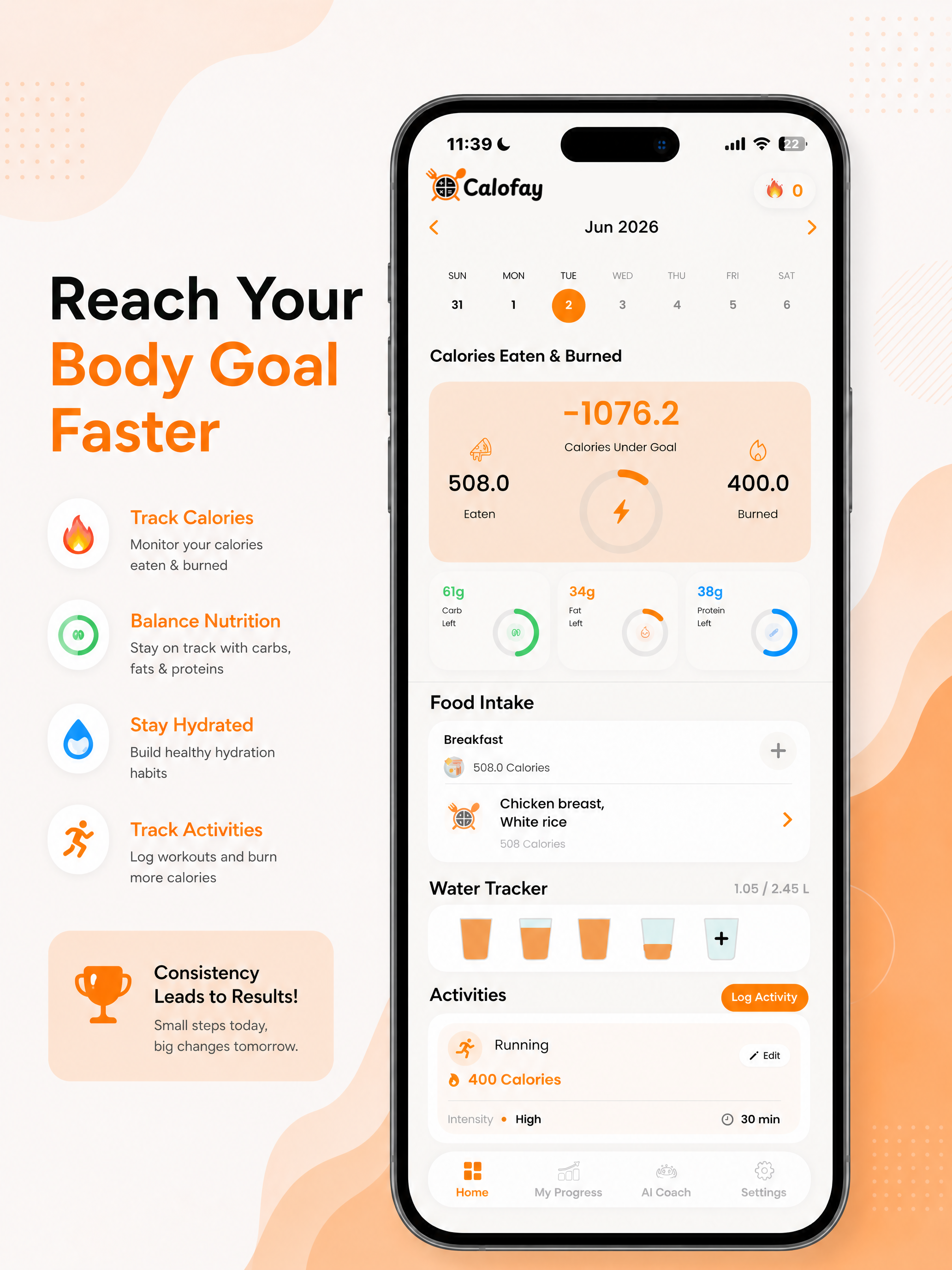 Calofay: AI Calorie Counter screenshot 10