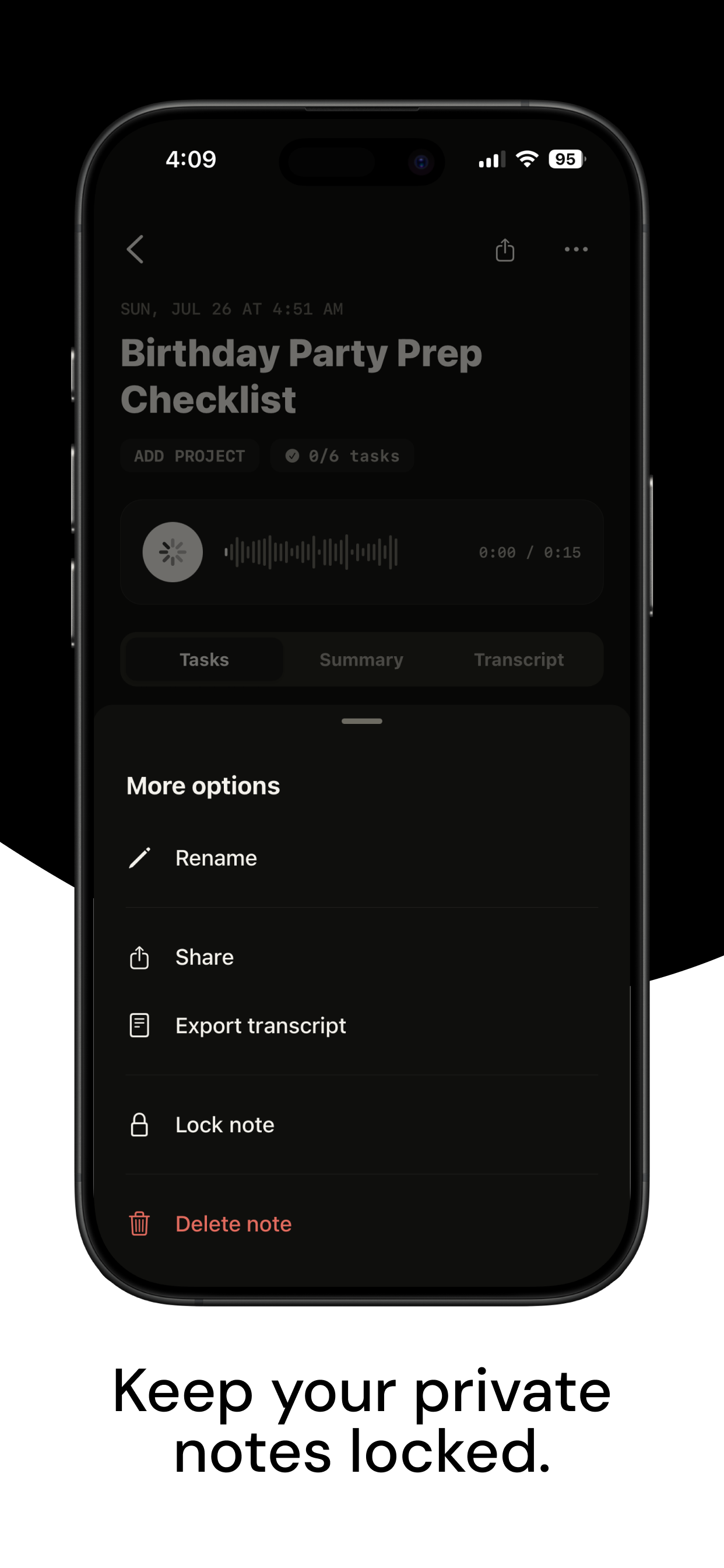 Tangent: AI Voice Note screenshot 10