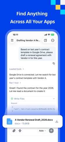 EntryDesk — AI Agent for Work Screenshot 4 of 6