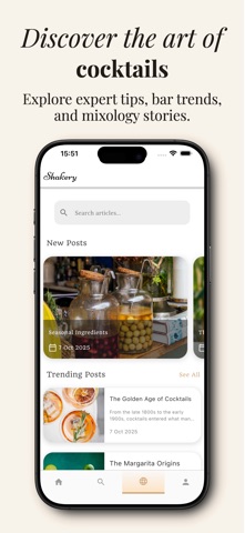 Cocktail Recipes Mixology iPhone screenshot