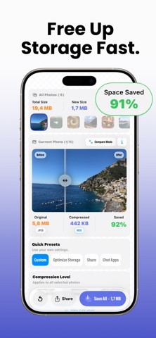 SmartSize: Photo Compressor screenshot