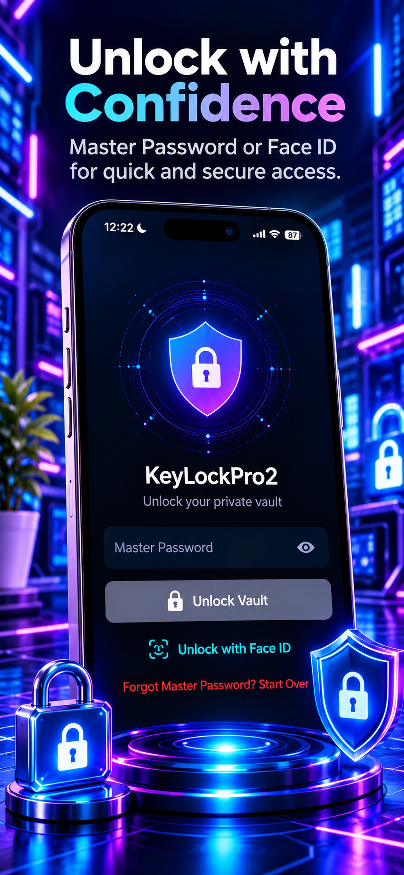 Screenshot 1 of KeyLockPro2