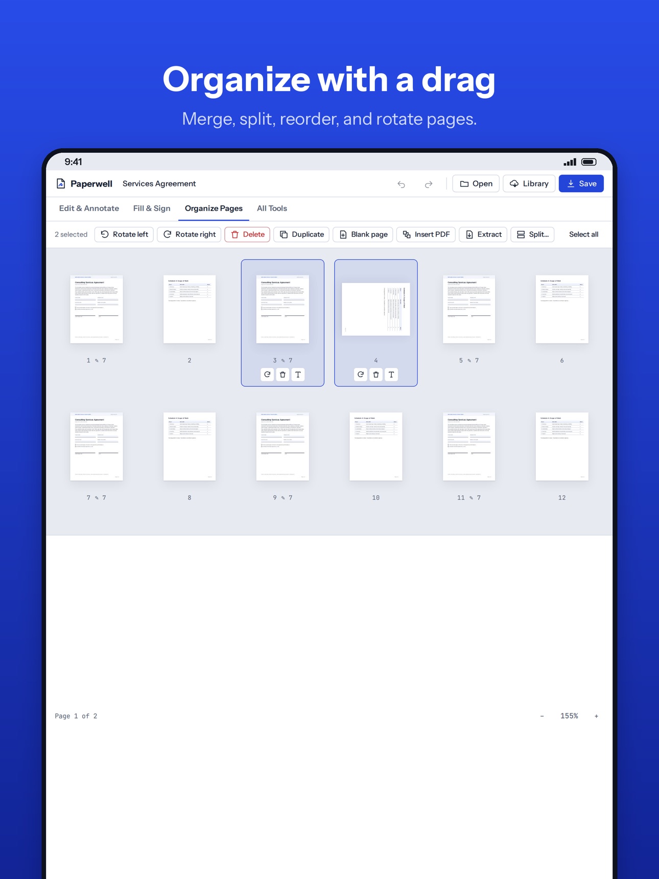 Screenshot 10 of Paperwell: PDF Editor & Sign