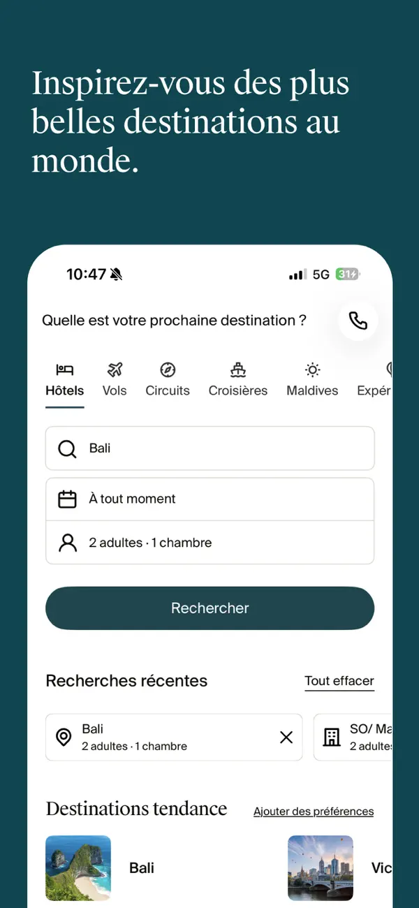Screenshot #2 pour Luxury Escapes: Travel Deals