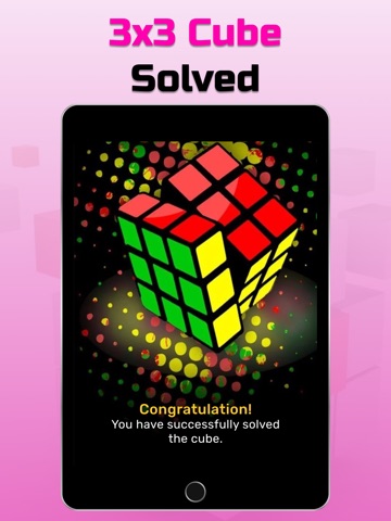 3x3 Cube: Rubik's Cube Solver iPad screenshot