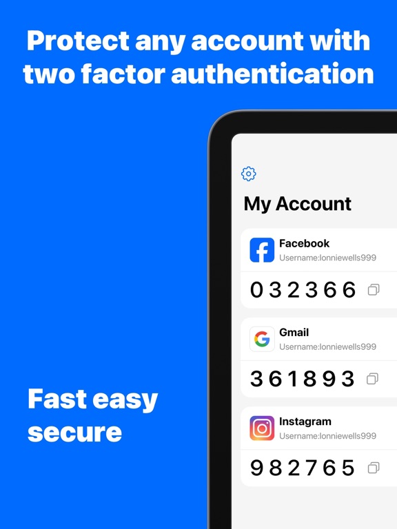 Screenshot #4 pour Authenticator App Pro+