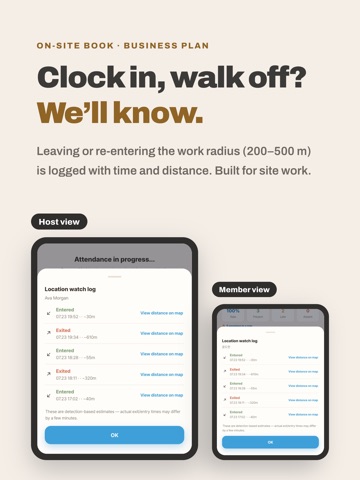 CheckBee - Auto Attendance iPad screenshot