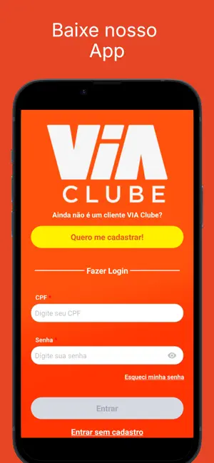 VIA Clube iPhone screenshot 1