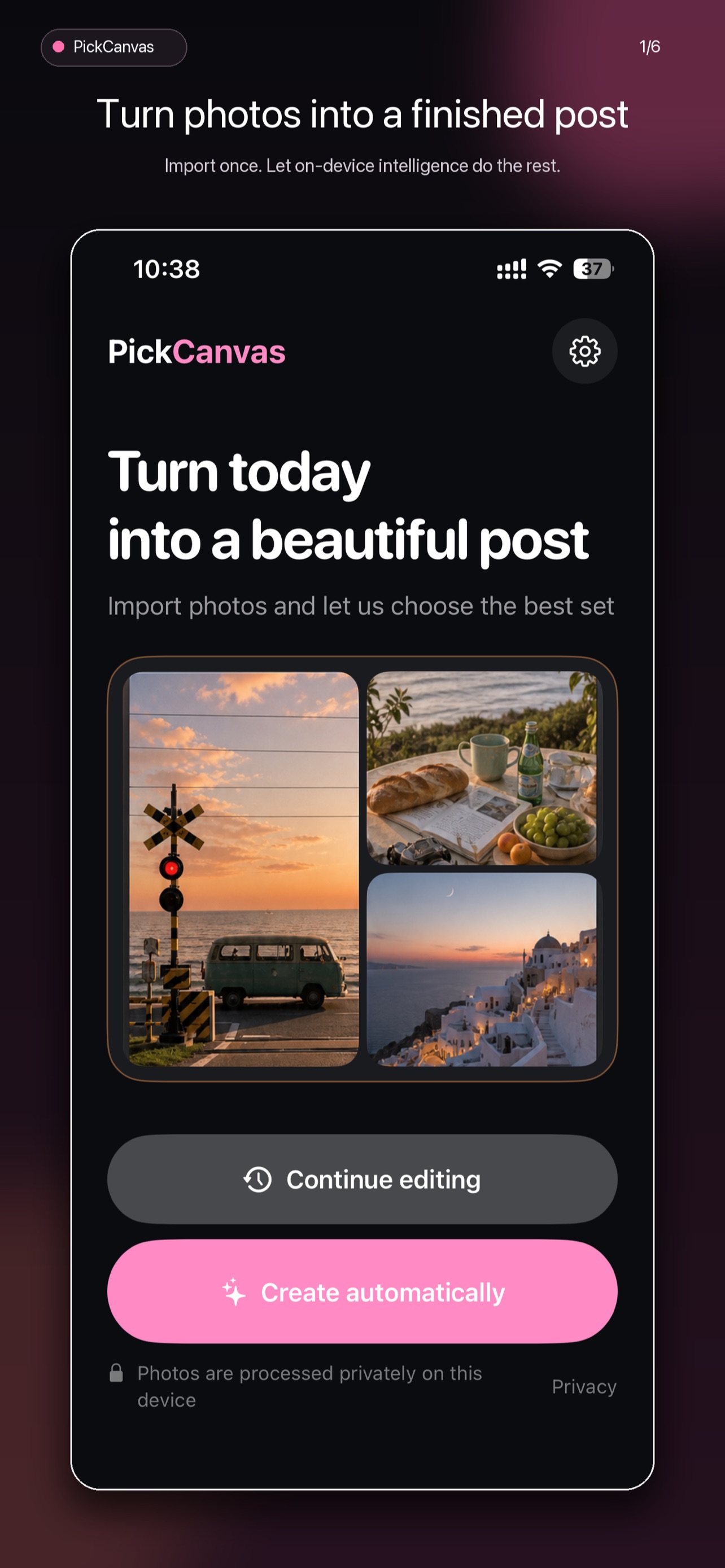 Screenshot 1 of PickCanvas