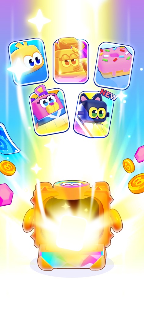 Paper.io 2 - Explorez la vaste bibliothèque de skins disponibles, allant du chat stylisé au donut gourmand, que les utilisateurs peuvent débloquer et personnaliser via le système de récompenses du jeu.