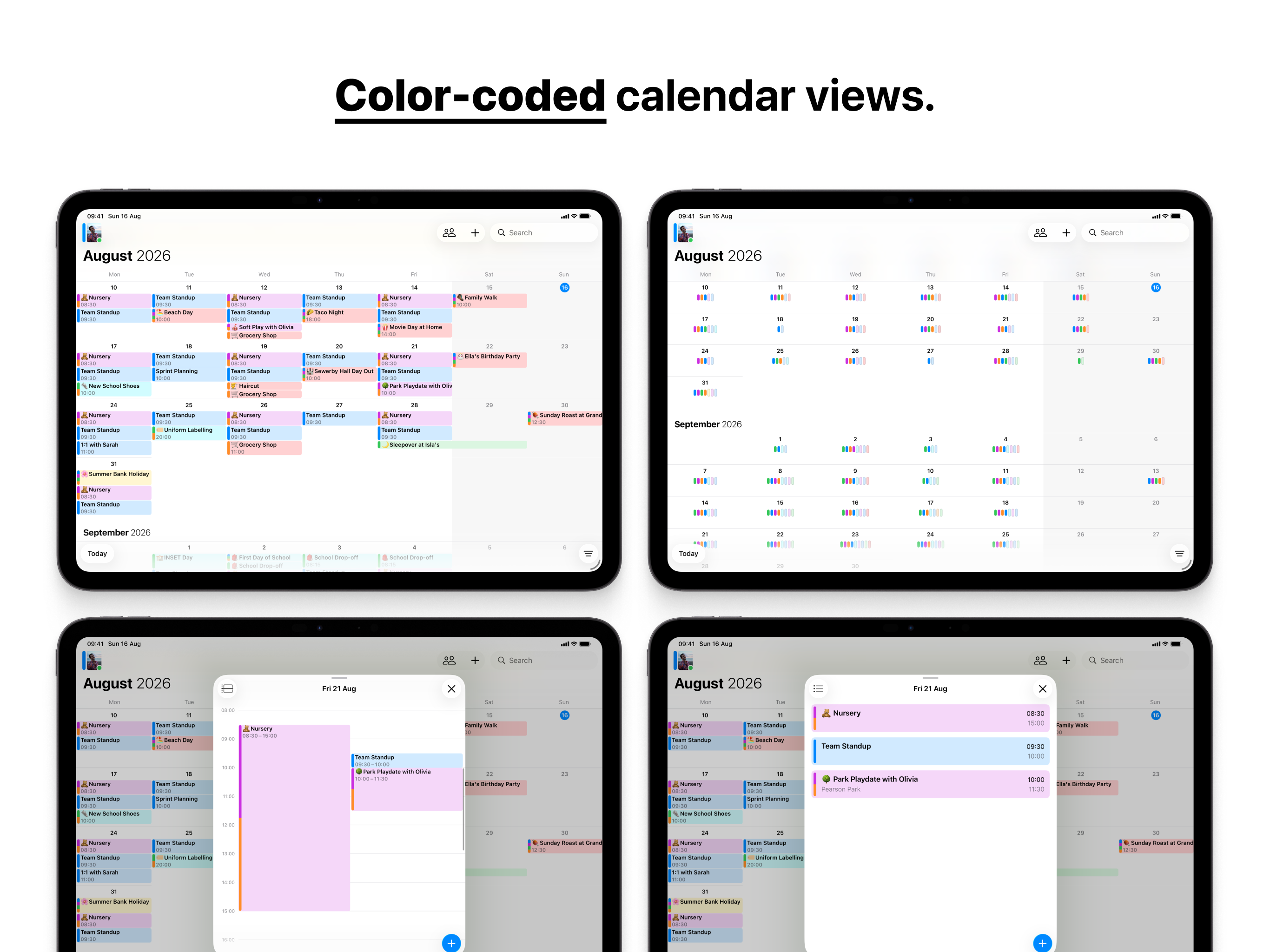 OurCal: Shared Family Calendar