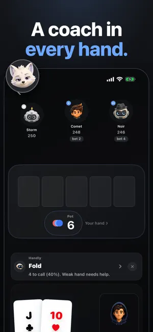 Handly: Learn Poker Offline screenshot 2