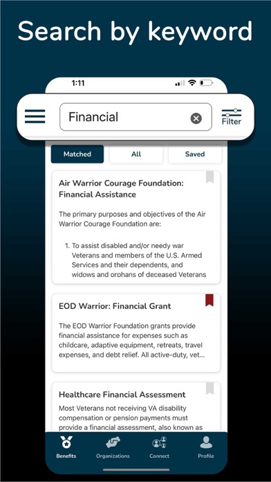 MyVetBENEFITS Screenshot